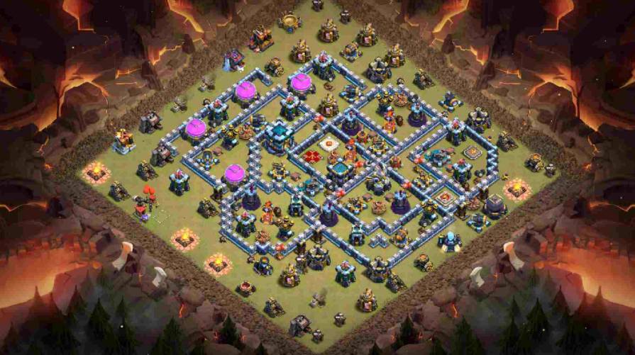 Base War COC TH 13 Terbaik
