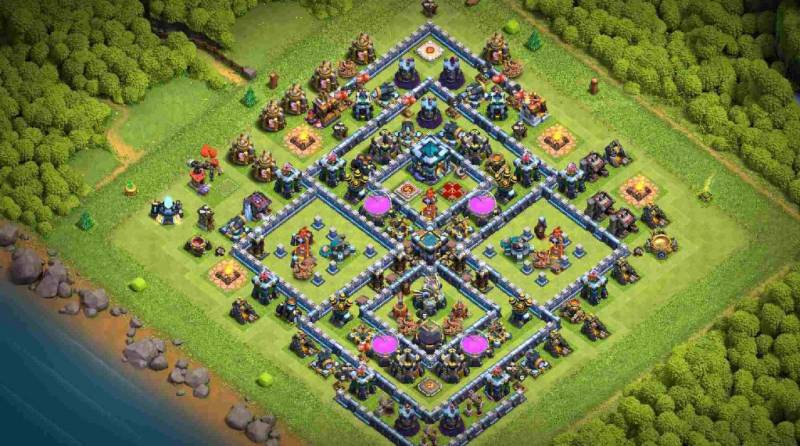 Base Farming COC TH 13