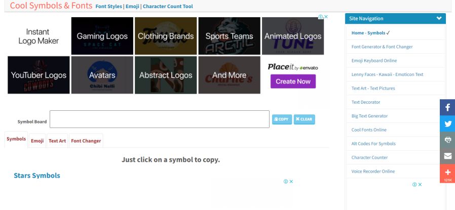 Website Simbol FF Keren