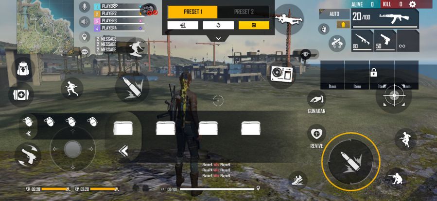 2 jari free fire