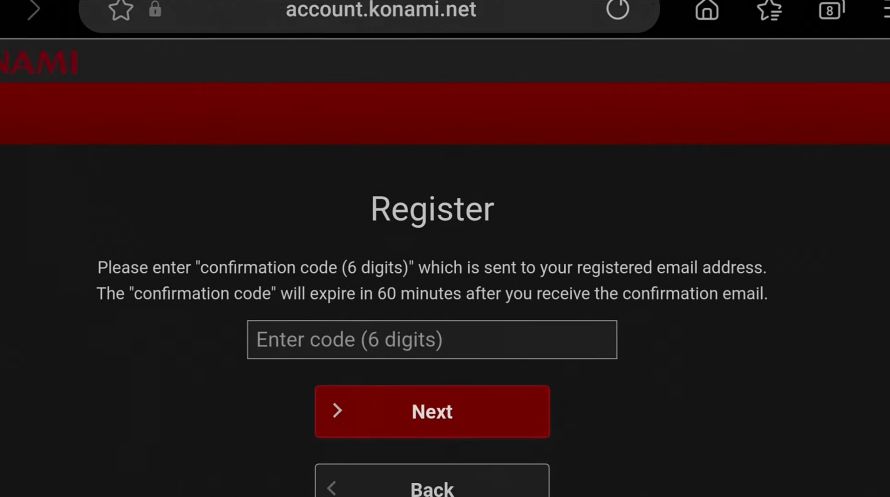 PES Mobile KONAMI ID