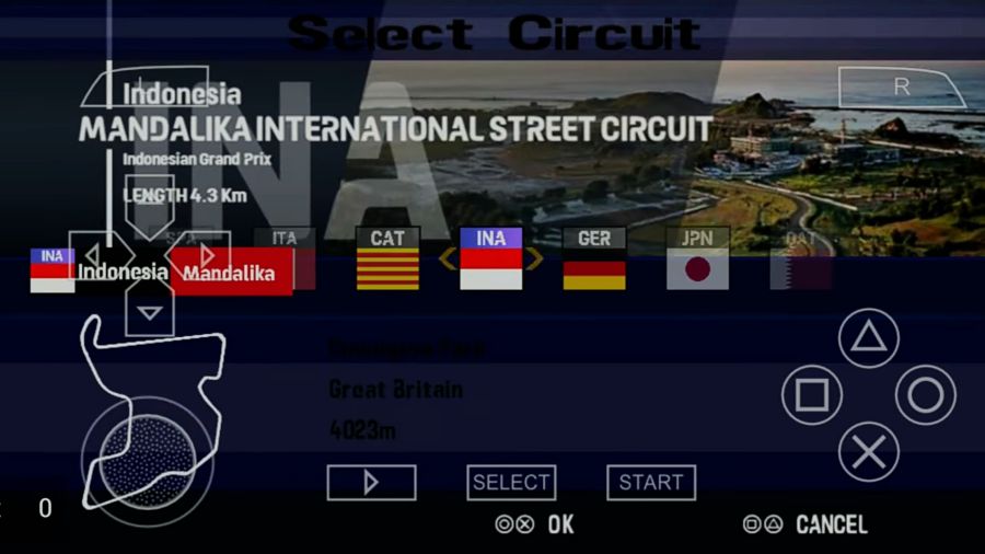 MotoGP 2022 PPSSPP Sirkuit Mandalika