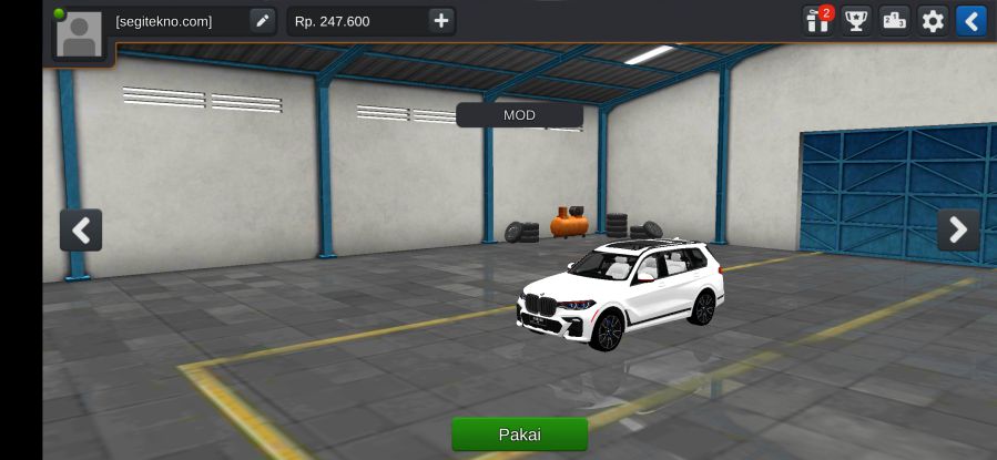 Downlaod Mod Bussid BMW X7 2021