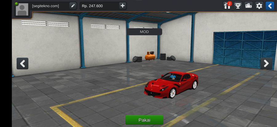 Download Mod Bussid Ferrari F12 TDF