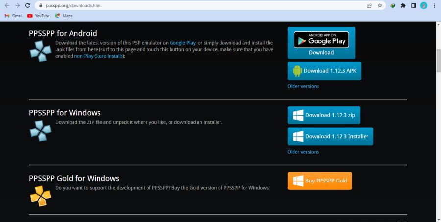 Download Emulator Game PSP untuk PC