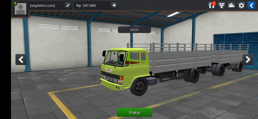 Download Mod Bussid Truck Gandeng Muatan Berat