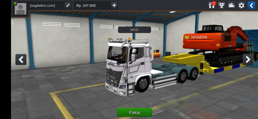 Download Mod Bussid Muatan Berat Excavator