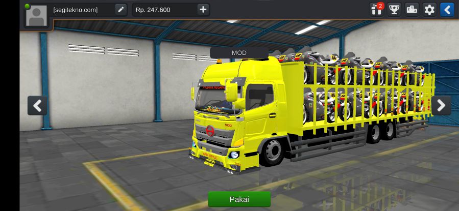 Download Mod Bussid Muatan Berat Angkut Motor