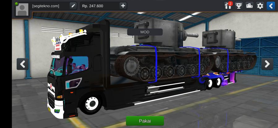 Download Mod Bussid Muatan Berat Tank