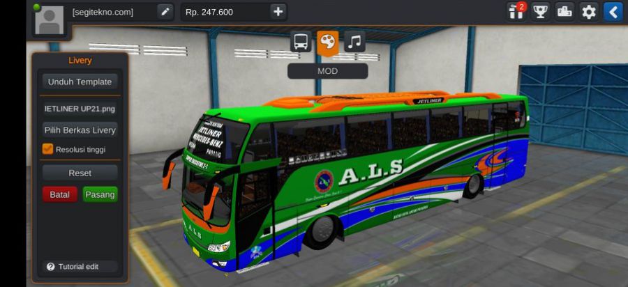 Download Mod Bussid Bus AKAP ALS Jetliner