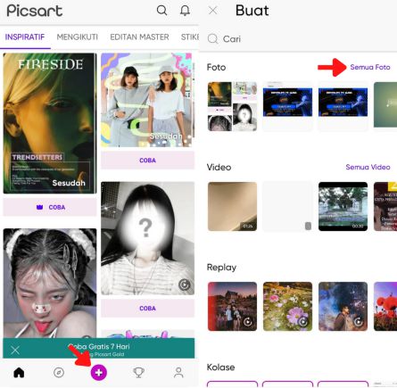 Cara Edit Mentahan Sertifikat FF Dengan Picsart