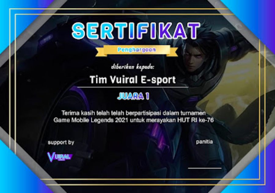 Mentahan Sertifikat ML HD