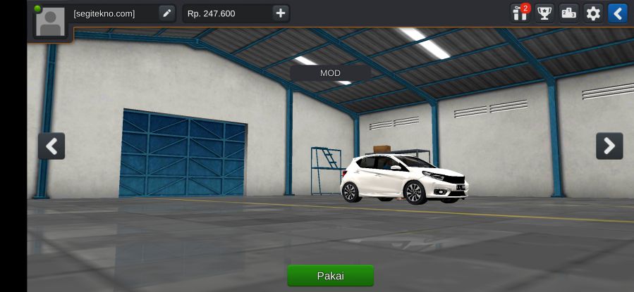 Download Mod Bussid Brio STD