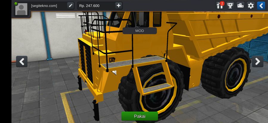 Mod Bussid Truck Tambang