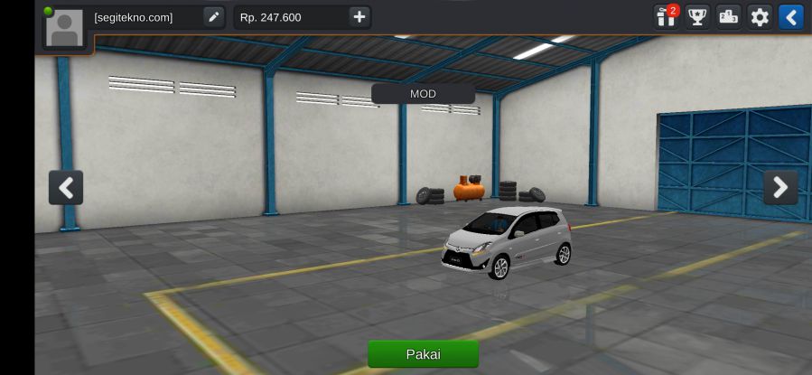 Download Mod Bussid Agya TRD S 2017