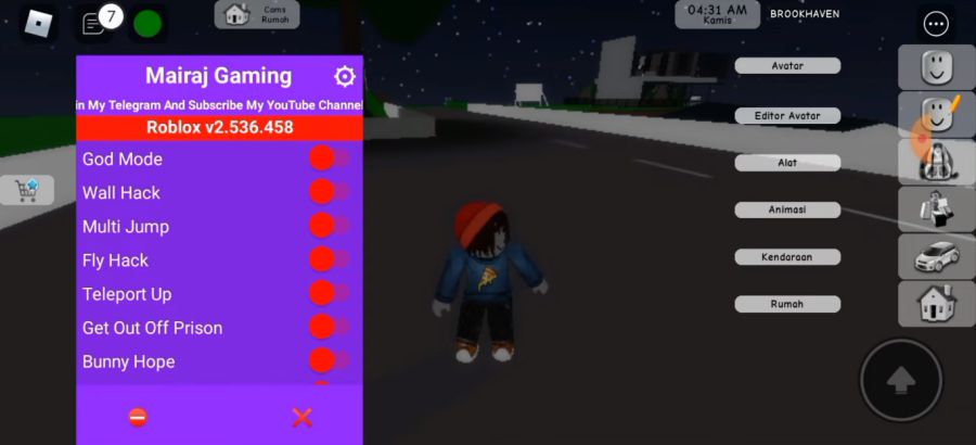 Roblox Mod APK Hack Menu