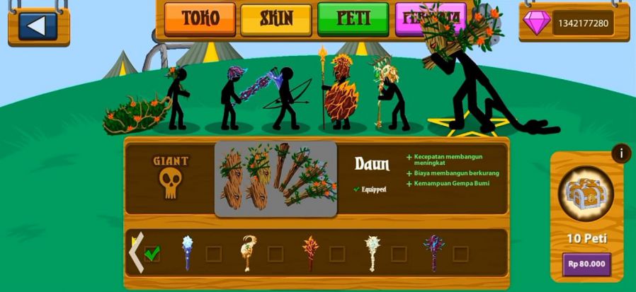 Stick War Legacy Mod Apk Unlock All Senjata