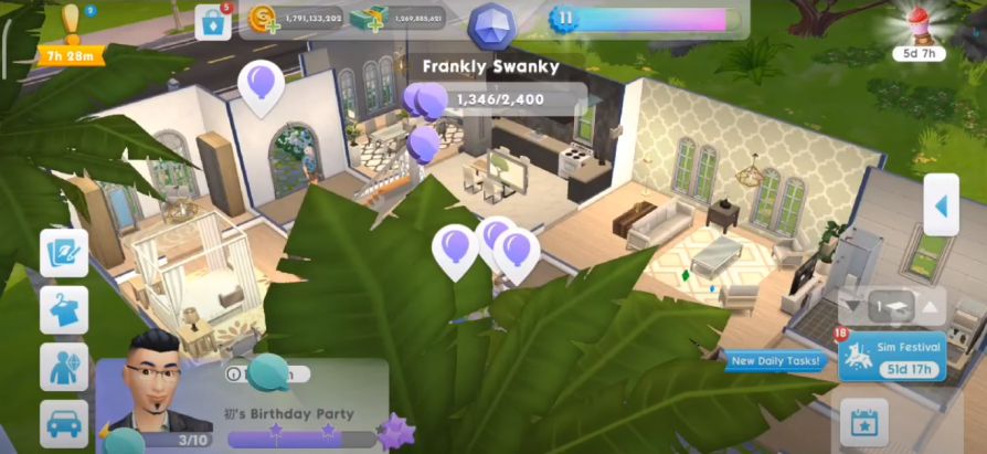 Sims Mobile Mod APK Unlimited Simoleons