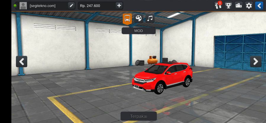 Download Mod Bussid CR-V Prestige