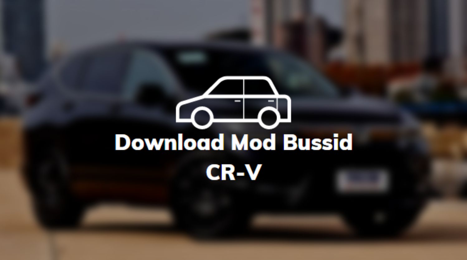 Download Mod Bussid CR-V