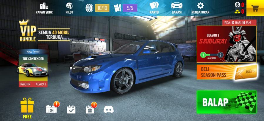 Mabar Dengan Teman di Game Drift Max Pro