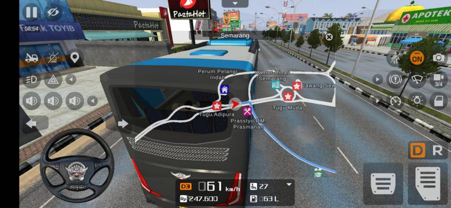 yang Baru di Update Bussid 3.7 GPS Baru