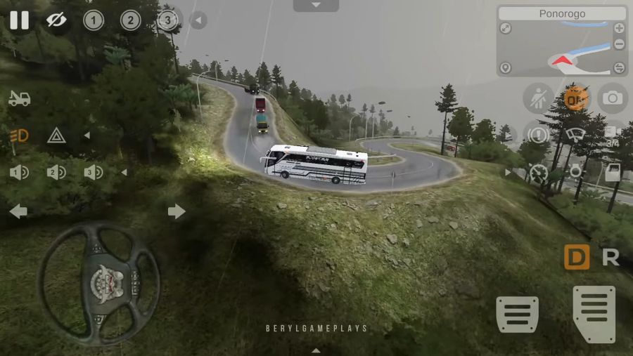 Jalan Paling Ekstrim di Bussid Versi 3.7