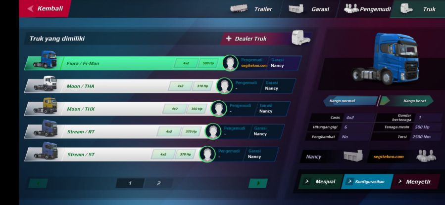 Truckers Of Europe 3 Mod Apk Unlock All Truck