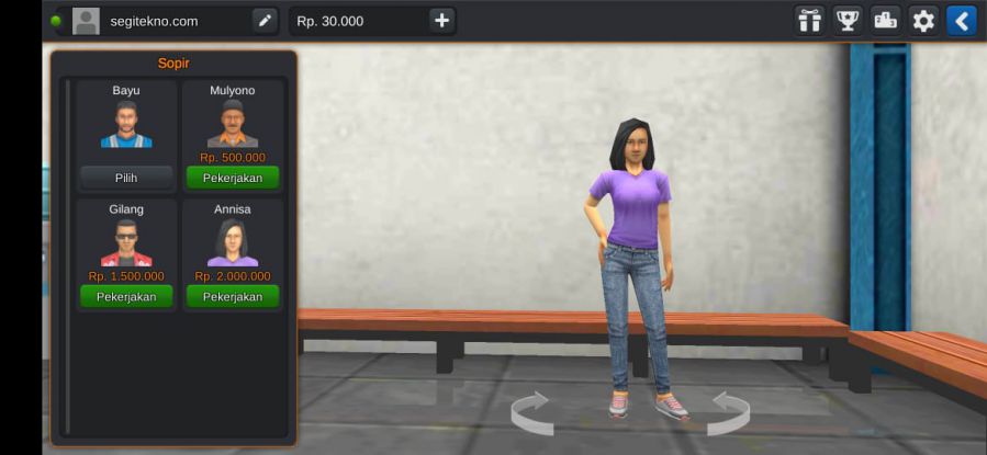 Download Bussid Mod APK Unlock All Sopir