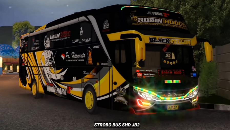 Download OBB Bussid v3.7 Terbaik Full Strobo