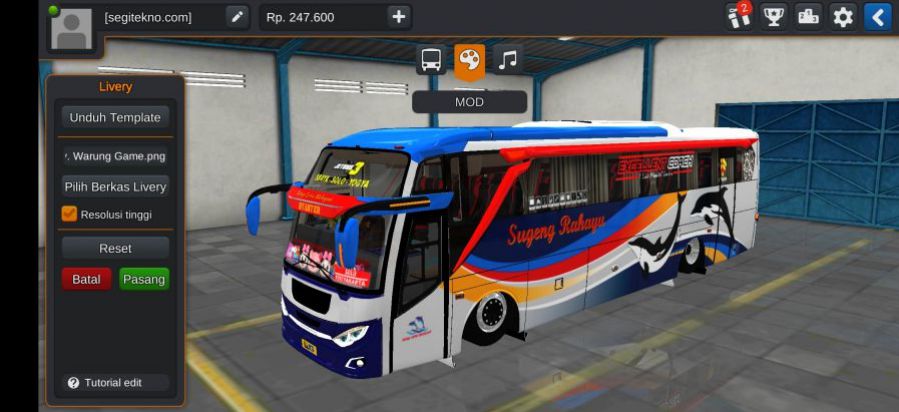 Download Mod Bussid HD Sugeng Rahayu