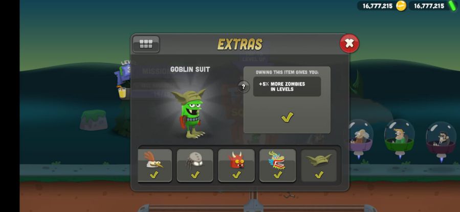unlock skin extras