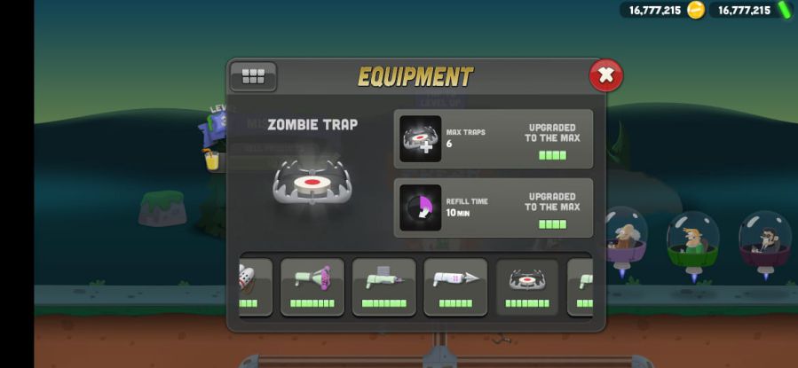 Zombie Catchers Mod Apk Unlock All Equipment