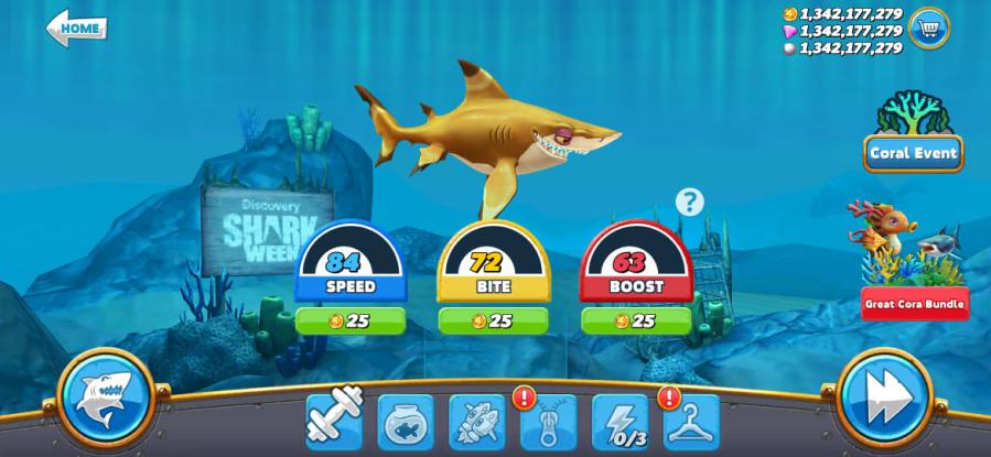 Hungry Shark World Mod Apk Unlimited Money