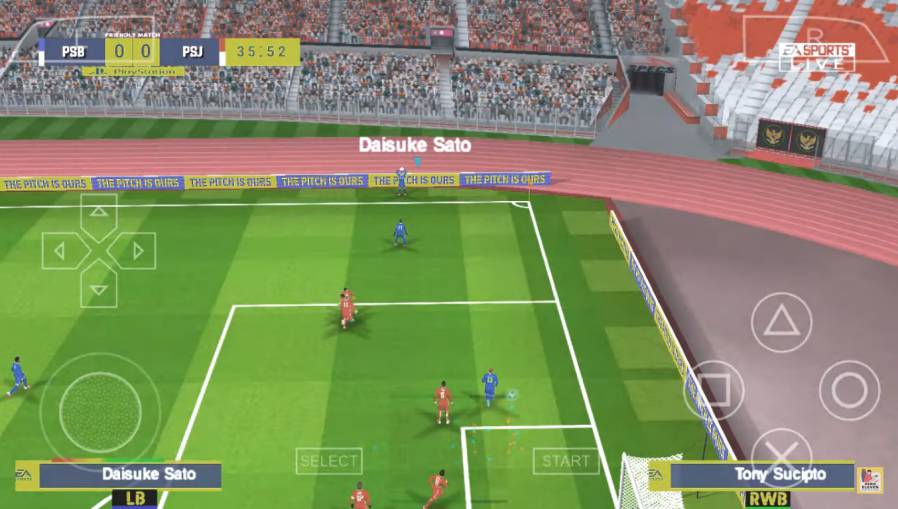 PES 2022 PPSSPP Liga Indonesia Full Sopprter