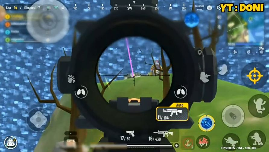 Cara Cheat No Recoil Sausage Man