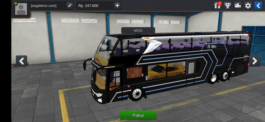 Mod Bussid Bus Tingkat Polosan
