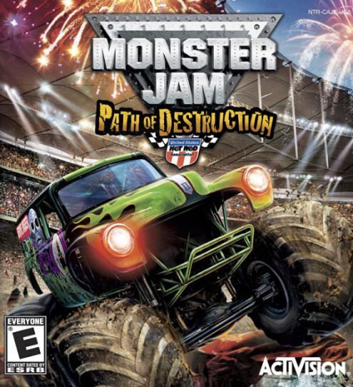 Game Balapan PPSSPP Monster Jam - Path of Destruction