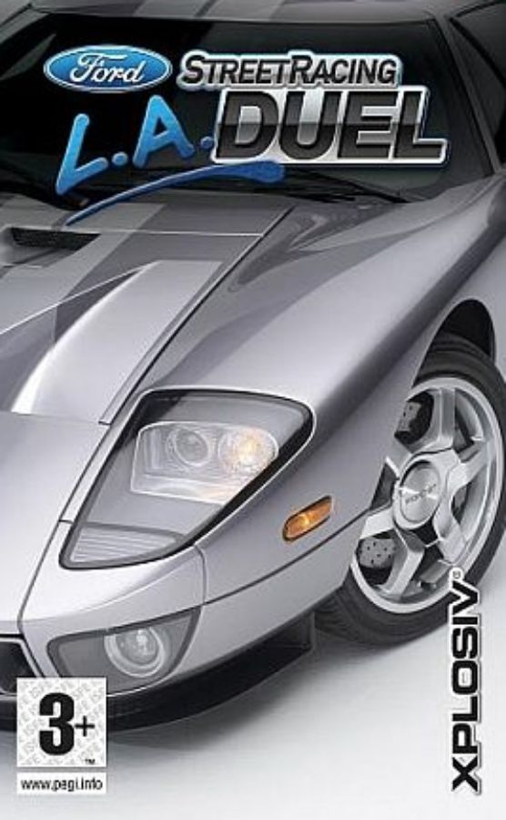 Game Balapan PPSSPP Ford Street Racing - L.A. Duel (Europe)