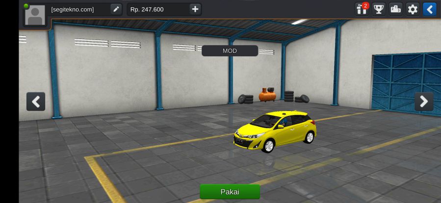 Download Mod Bussid Yaris 2018