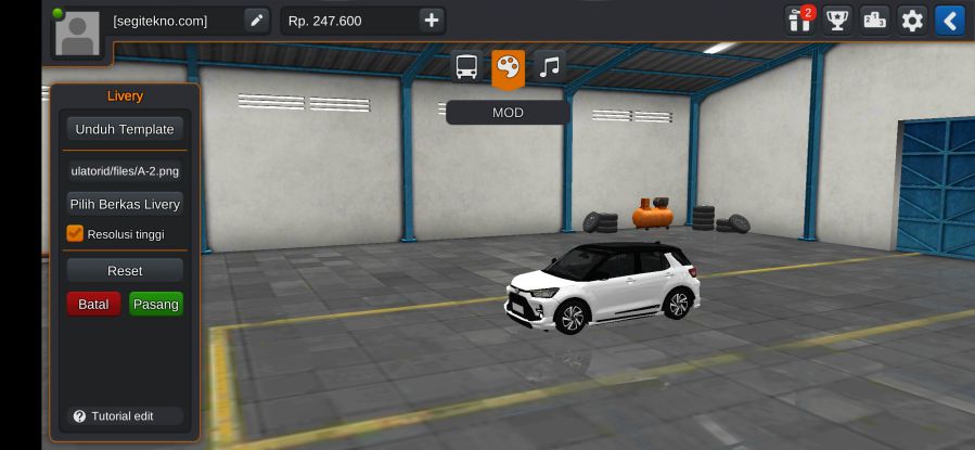 Download Mod Bussid Raize Velg Spiral
