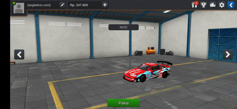 Download Mod Bussid Garasi Drift Nissan Silvia S15