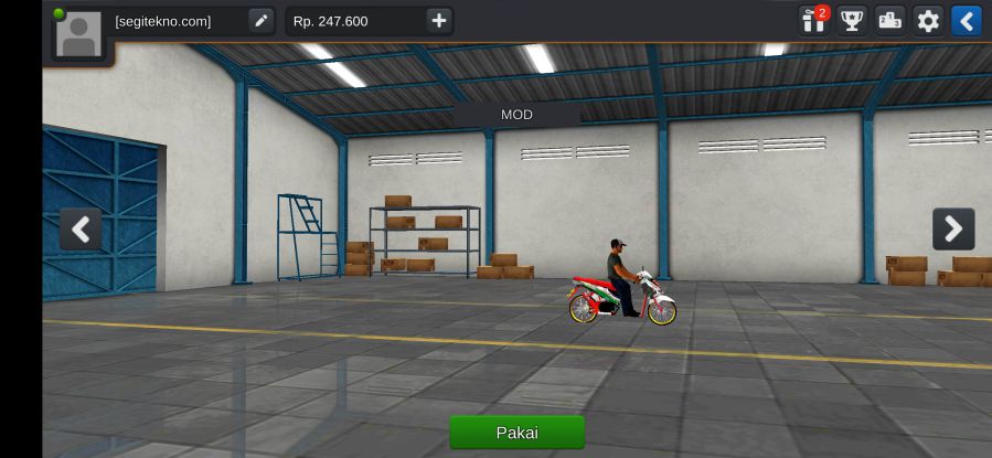 Download Mod Bussid Beat Drag Racing