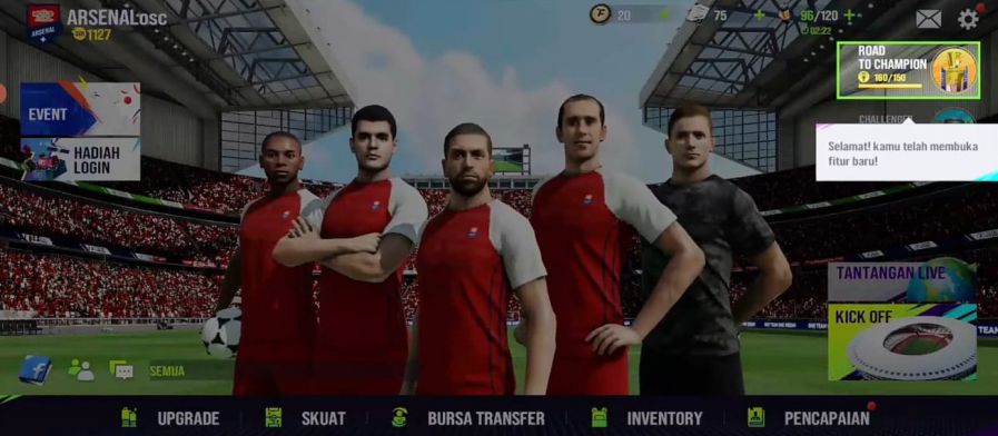 Cara Mengumpulkan Poin Road to Champion Total Football
