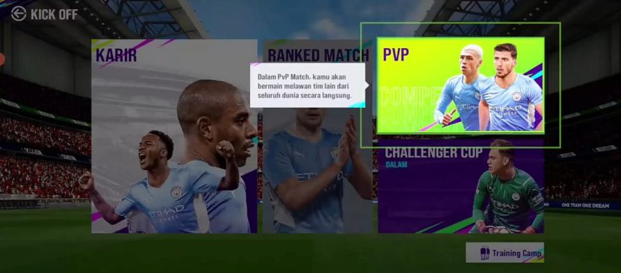Mode Online Match Total Football