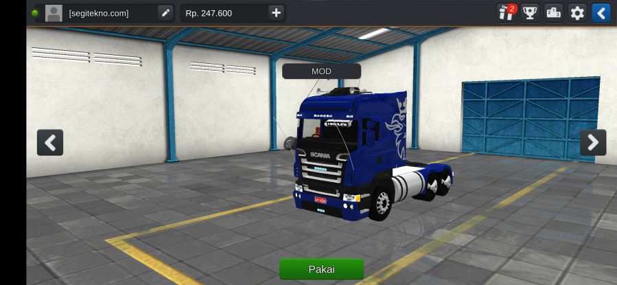 Mod Trailer Bussid Head Only