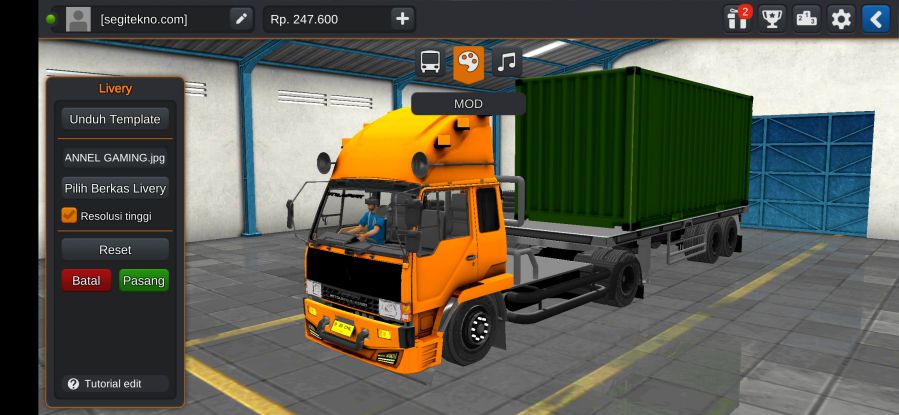 Mod Trailer Bussid Fuso Fighter