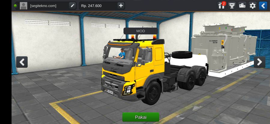 Mod Trailer Bussid Volvo FMX 440