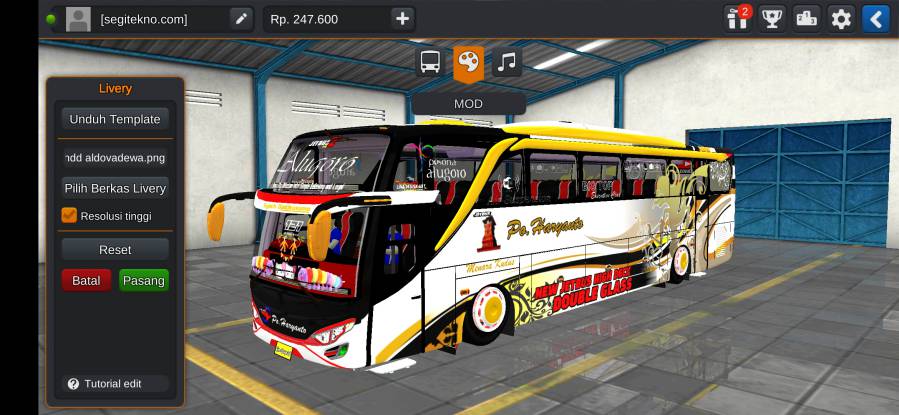 Mod Bussid JB2+ HDD PO.Haryanto