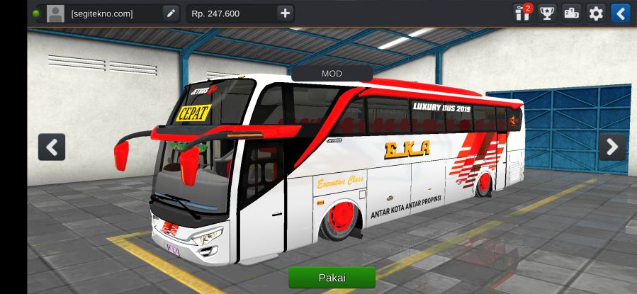 Mod Bussid JB2+ HDD Eka